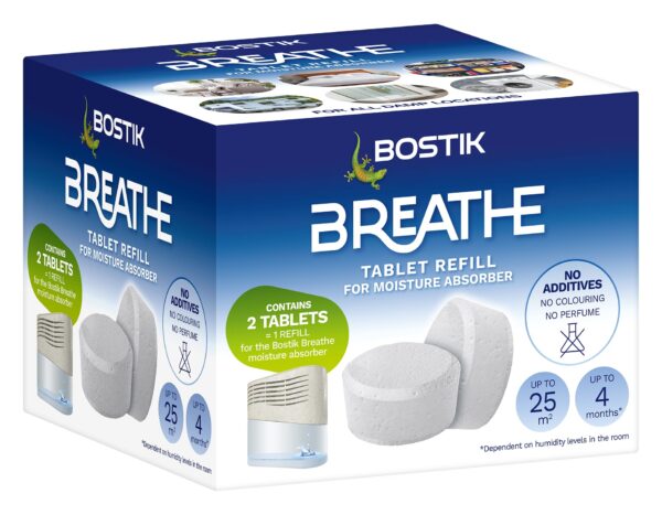 Bostik Breathe Dehumidifier Refills x2